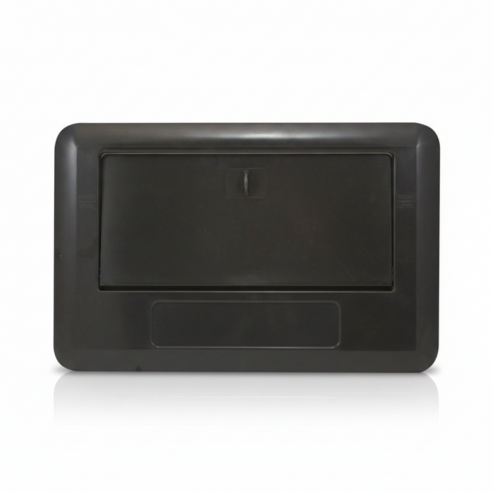 Spa Skimmer Face Front Panel Assembly Charcoal
