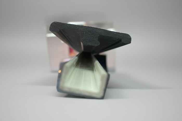Spa Tufflock Cabinet Cover Strip with Rail 1220 x 60 x 8mm