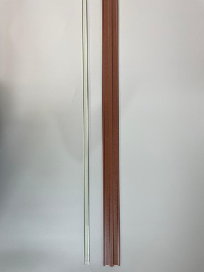 Spa Tufflock Cabinet Cover Strip with Rail 1370 x 60 x 8mm