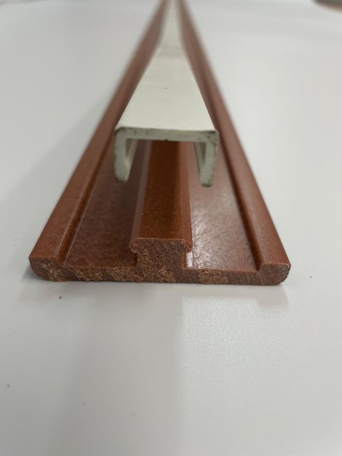 Spa Tufflock Cabinet Cover Strip with Rail 700 x 60 x 8mm