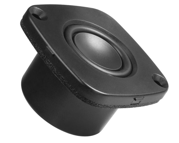 Aquatic AV SPK1.0 1 inch waterproof spa speaker without grille, designed for hot tubs, spas and outdoor audio installations.