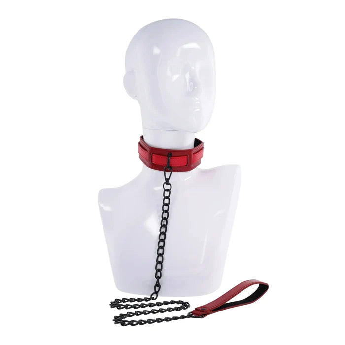 Sex & Mischief® Ex’s Oh’s Collar and Leash - Restraints