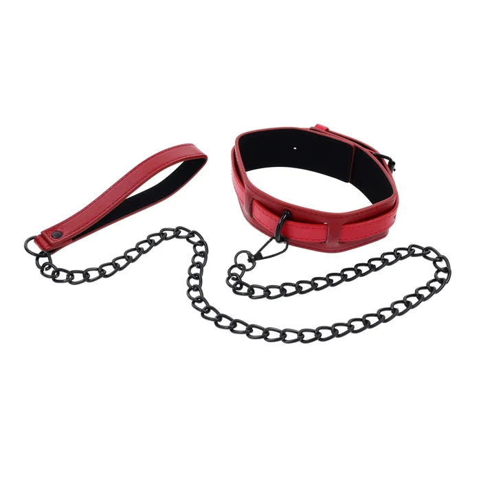 Sex & Mischief® Ex’s Oh’s Collar and Leash - Restraints