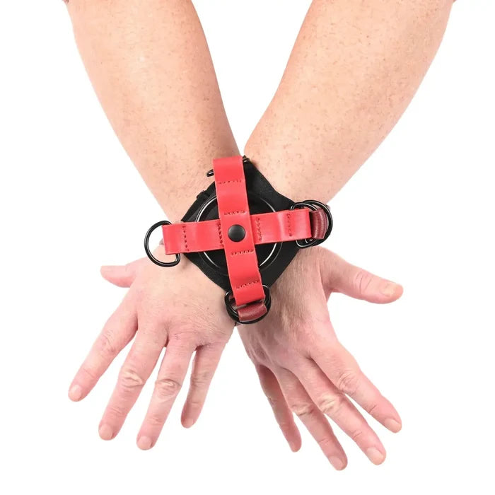 Sex & Mischief® Ex’s Oh’s Cross Cuffs - Restraints
