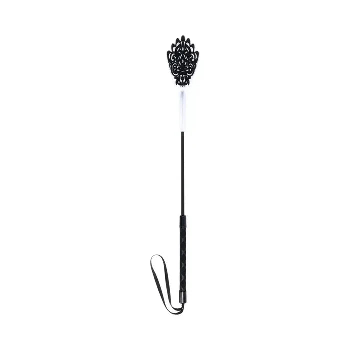 Sex & Mischief® Lace Silicone Crop - Flogger