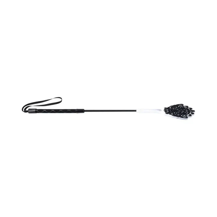 Sex & Mischief® Lace Silicone Crop - Flogger