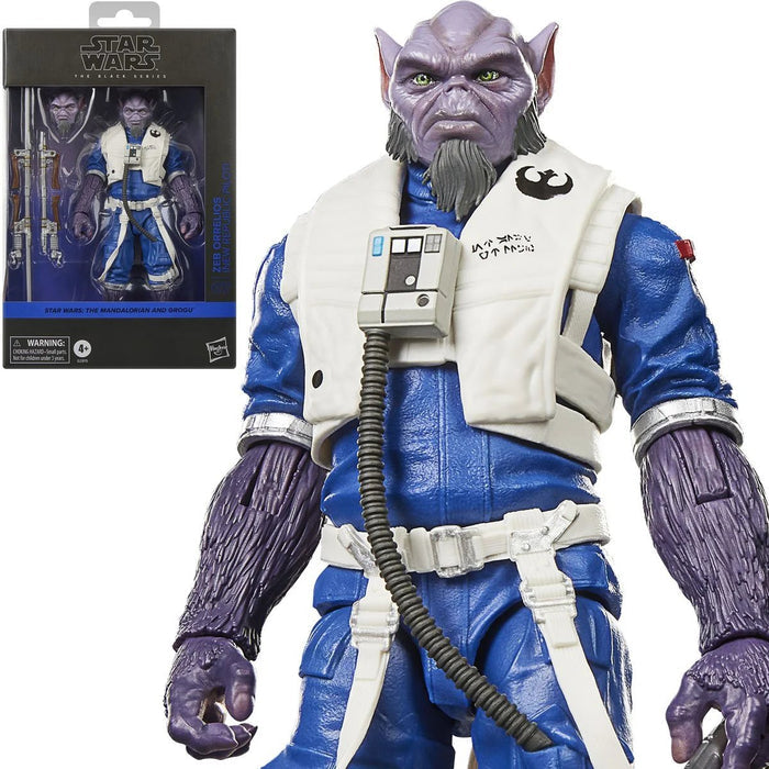 Star Wars Black The Mandalorian and Grogu Garazeb Zeb Orrelios Action Figure