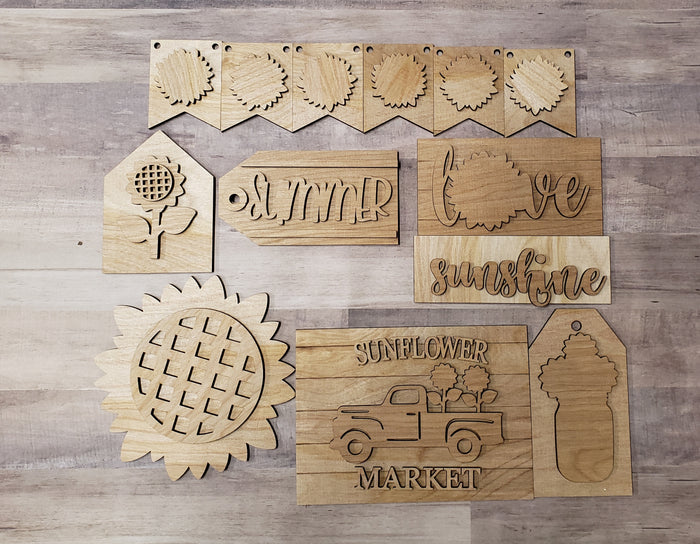 Sunflower Tier Tray