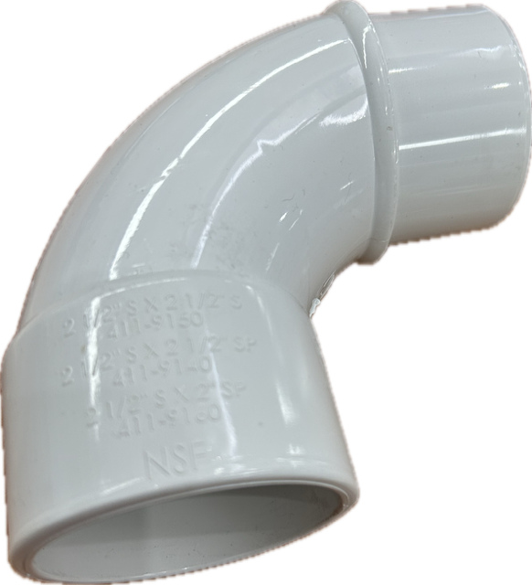 Sweep Elbow 63mm 90?ø Spigot to Socket