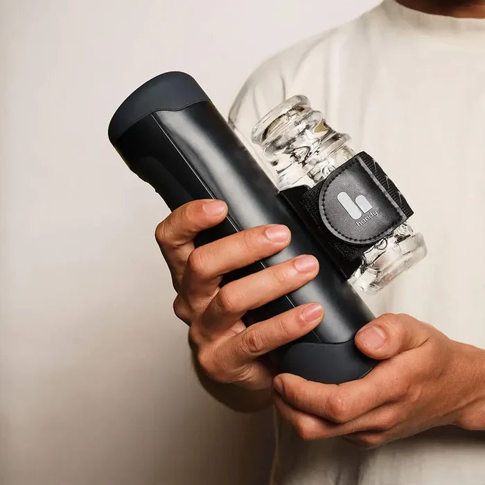 The Handy Interactive Stroker - Black - Masturbator