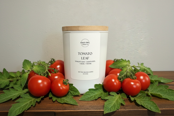 Tomato Leaf Candle