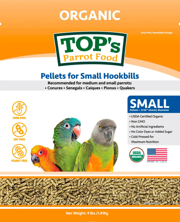 Tops  Pellets for small Hookbills 4lb
