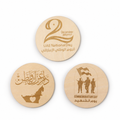 UAE National Day Trio Wooden Cards – UAE Celebration Keepsake