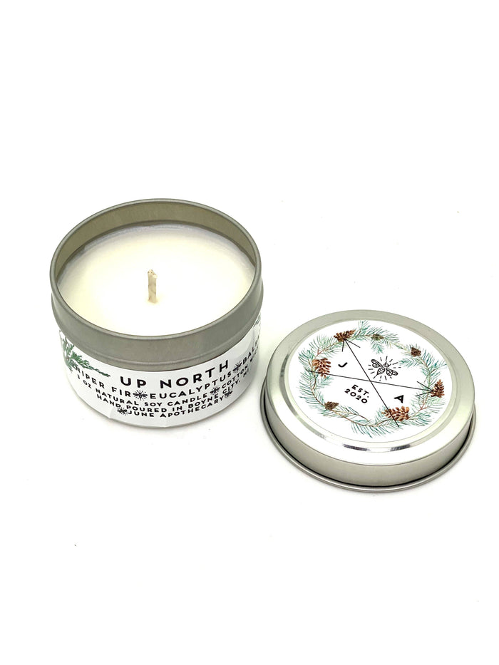 Up North 4oz Candle.  Made in Michigan.