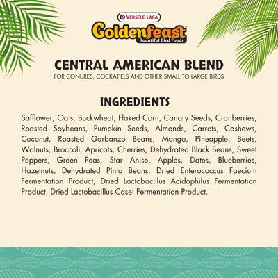 Versele-Laga Goldenfeast 82215Central America Blend 3lb
