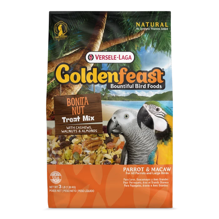 Versele-Laga Goldenfeast 82265 Bonita Nut Treat Mix 3lb