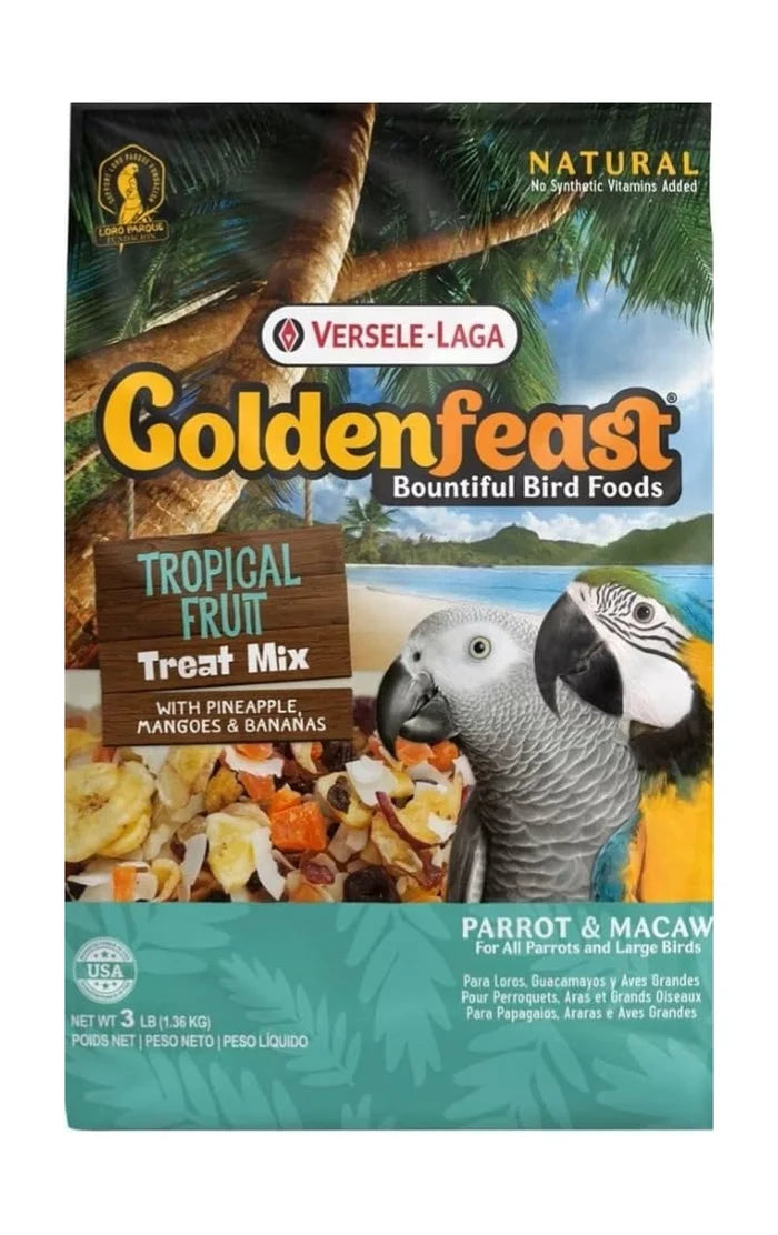 Versele-Lago Goldenfeast Tropical Fruit TreatMix 3lb