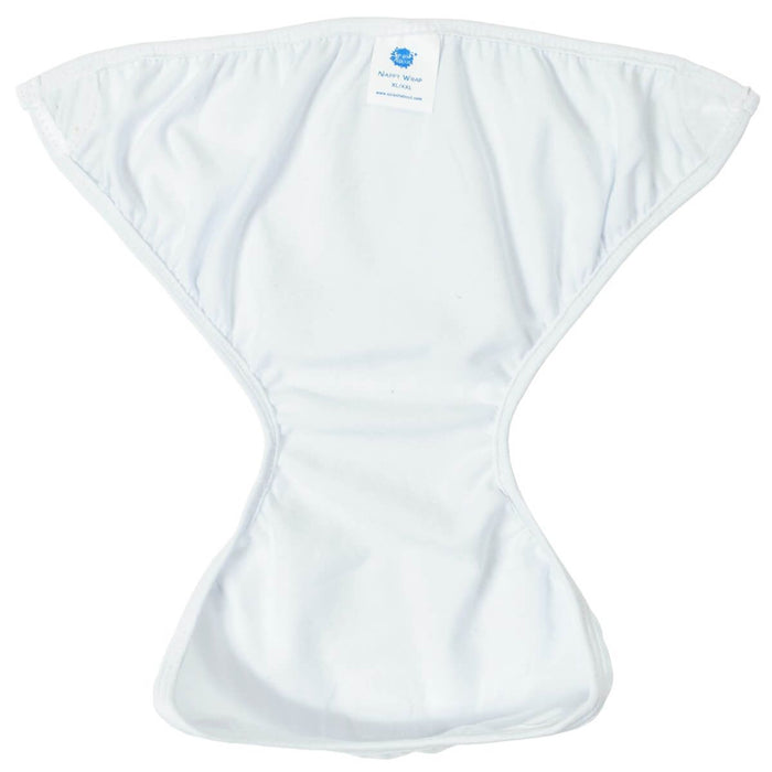White Diaper Wrap