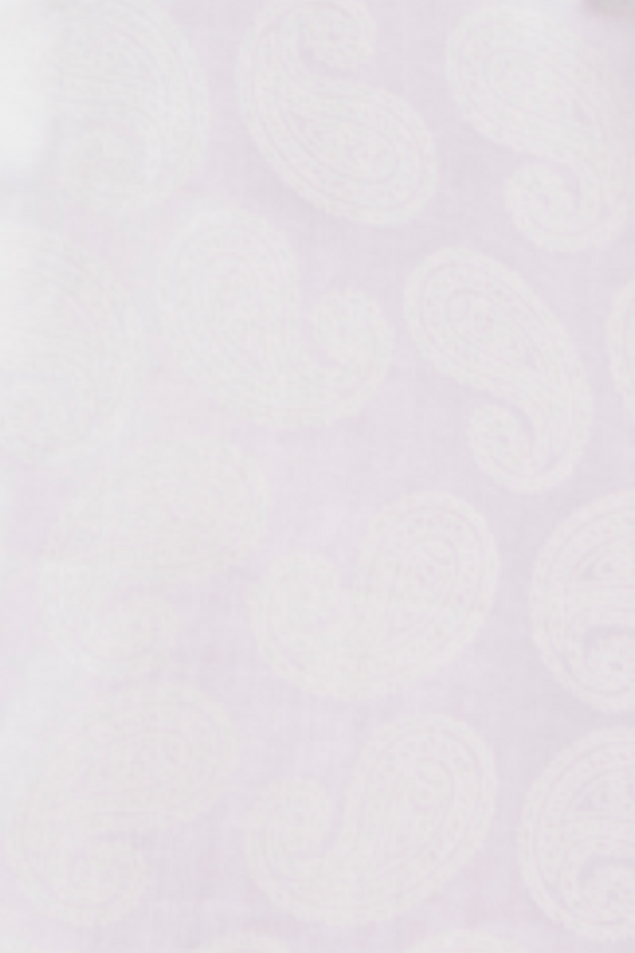 White Paisley Jacquard Shirt