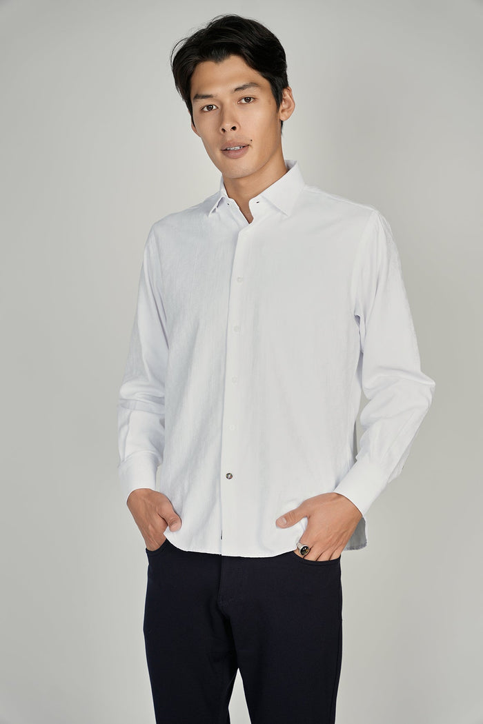 White Puzzle Piece Shirt Signature Collection (Big & Tall)