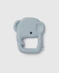 Loulou Lollipop FDA-compliant food-grade silicone teether Eddie Elephant— front view on white background