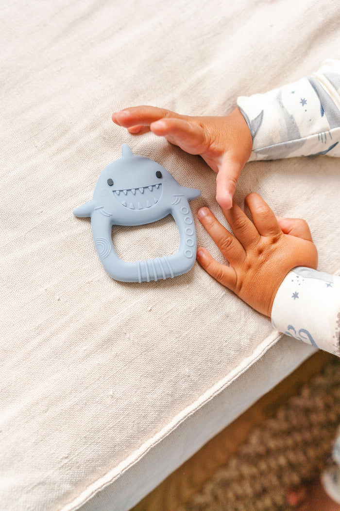 Baby Silicone Teethers in Shark