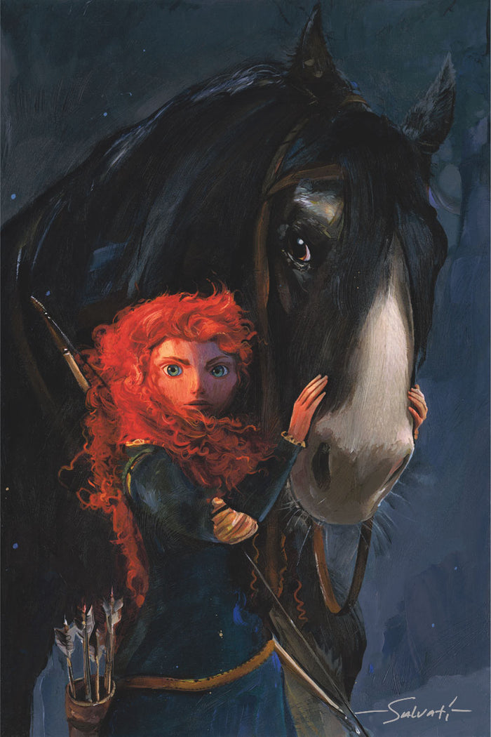 "Willful Daughter (Petite)" by Jim Salvati | Signed and Numbered Edition