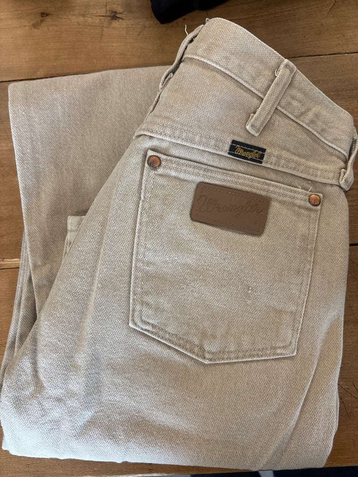 Women's Tan Wrangler Jeans
