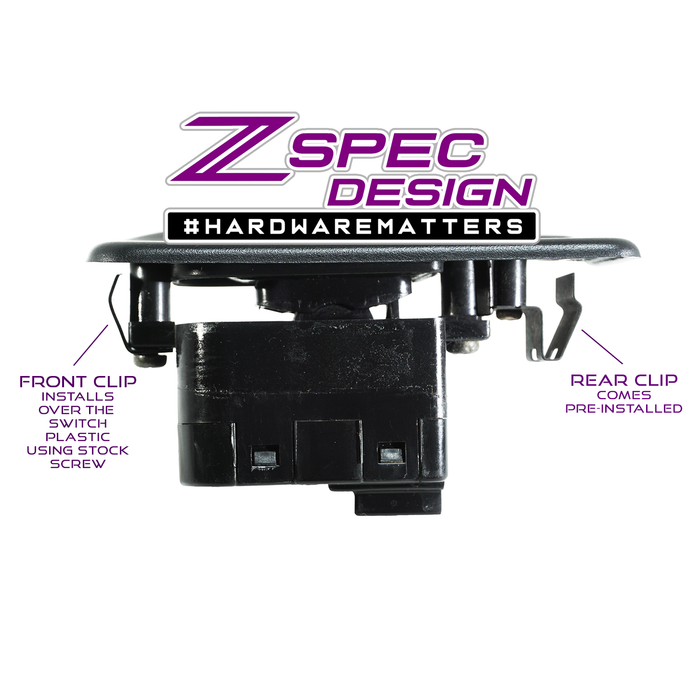 Z32 300zx Door Window-Switch & Finishers Refresh Kit, Bezels & Buttons  ZSPEC Design