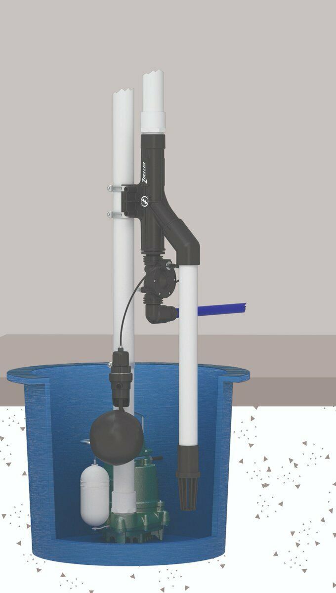 Zoeller 540 FLEX™ 540-0005 Water-powered Emergency backup sump pump system - NYDIRECT