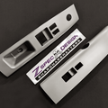 ZSPEC 350z Z33 Interior Door Window Switch Finisher Set for LHD '03-05, Grey - ZSPEC Design LLC - Hardware Fasteners - 350z, 350z Window Switch Finishers, door, finisher, handle, nissan, window - zspecdesign.com