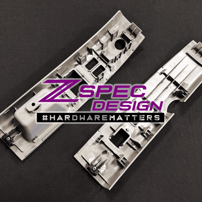 ZSPEC 350z Z33 Interior Door Window Switch Finisher Set for LHD '03-05, Grey - ZSPEC Design LLC - Hardware Fasteners - 350z, 350z Window Switch Finishers, door, finisher, handle, nissan, window - zspecdesign.com