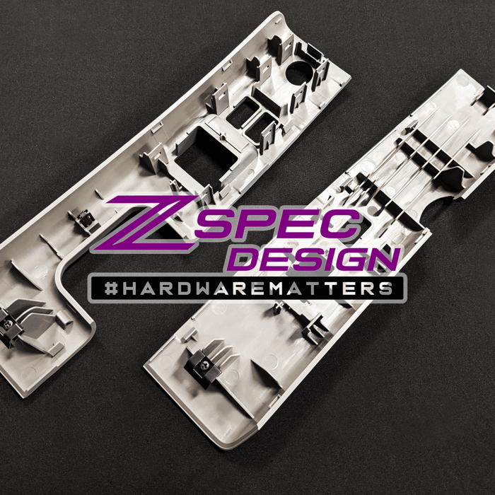 ZSPEC 350z Z33 Interior Door Window Switch Finisher Set for LHD '06-09, Grey - ZSPEC Design LLC - Hardware Fasteners - 350z, 350z Window Switch Finishers, door, finisher, handle, nissan, window - zspecdesign.com