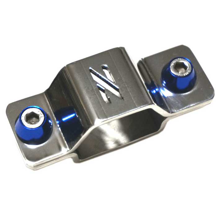 ZSPEC Battery Cable Bracket for '90-99 Nissan 300zx Z32, Polished Stainless - ZSPEC Design LLC - Hardware Fasteners - 300zx, accessory, battery, bracket, nissan, Polished, z32 - zspecdesign.com