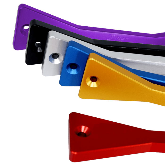 ZSPEC Battery Hold Down/Bracket for '03-09 Nissan 350z Z33, Billet w/ Stainless Hardware - ZSPEC Design LLC - Hardware Fasteners - 350z, accessory, battery, battery bracket, bracket, nissan, z33 - zspecdesign.com