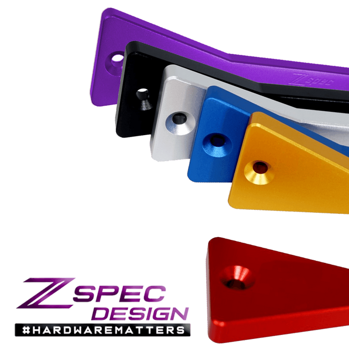 ZSPEC Battery Hold Down/Bracket for '03-09 Nissan 350z Z33, Billet w/ Stainless Hardware - ZSPEC Design LLC - Hardware Fasteners - 350z, accessory, battery, battery bracket, bracket, nissan, z33 - zspecdesign.com
