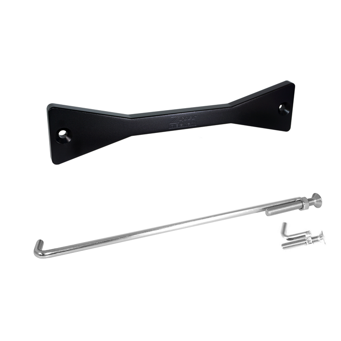 ZSPEC Battery Hold Down/Bracket for '03-09 Nissan 350z Z33, Billet w/ Stainless Hardware - ZSPEC Design LLC