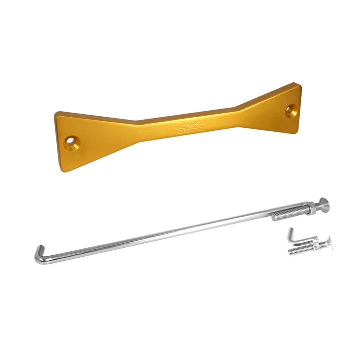 ZSPEC Battery Hold Down/Bracket for Infiniti G35/G37/Q50/Q60, Billet w/ Stainless Hardware - ZSPEC Design LLC - Hardware Fasteners - accessory, battery, battery bracket, bracket, g35, g37, infiniti, q50, q60, Stainless - zspecdesign.com