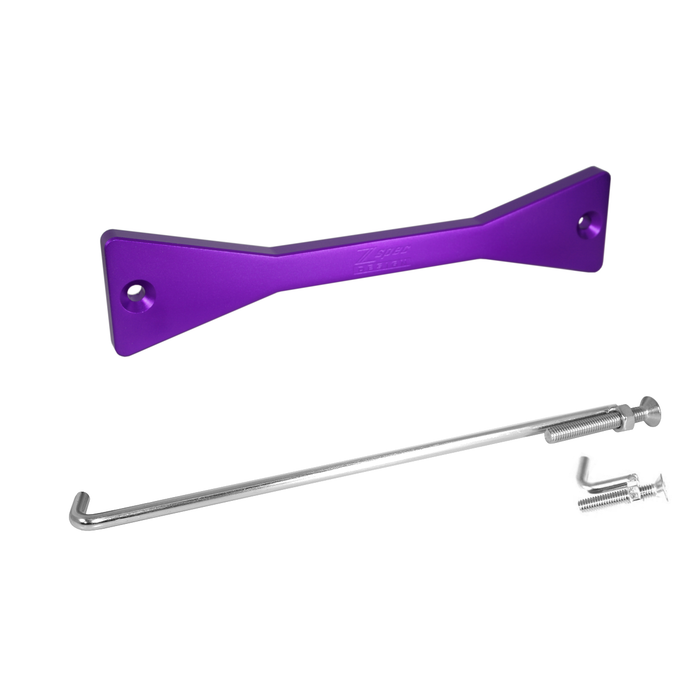 ZSPEC Battery Hold Down/Bracket for Infiniti G35/G37/Q50/Q60, Billet w/ Stainless Hardware - ZSPEC Design LLC - Hardware Fasteners - accessory, battery, battery bracket, bracket, g35, g37, infiniti, q50, q60, Stainless - zspecdesign.com
