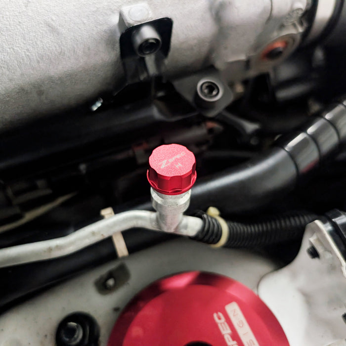 ZSPEC Billet AC Dress Up Caps Set, High & Low, for OEM R134 Systems