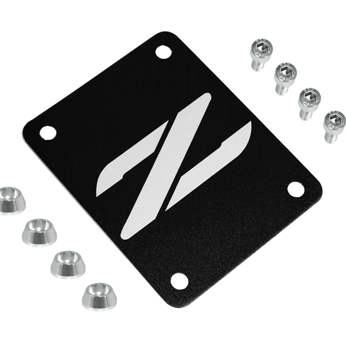Black Plate - Bright Silver