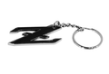 ZSPEC Chrome & Colored Keychain, Style: Nissan "Z" (RZ34) - ZSPEC Design LLC - Keychains - accessory, datsun, keychain, lifestyle, z/zx - zspecdesign.com