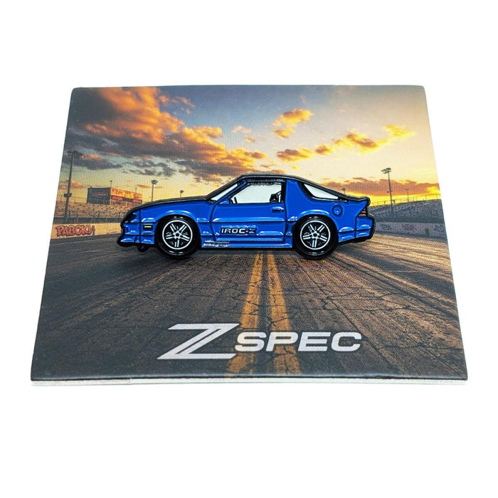 ZSPEC Collector Lapel / Hat Pin - '80's Chevy Camaro IROC-Z - Great for hats, backpacks...for display. Whatever your use, it's a great enthusiast gift.