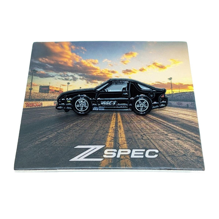 ZSPEC Collector Lapel / Hat Pin - '80's Chevy Camaro IROC-Z - Great for hats, backpacks...for display. Whatever your use, it's a great enthusiast gift.