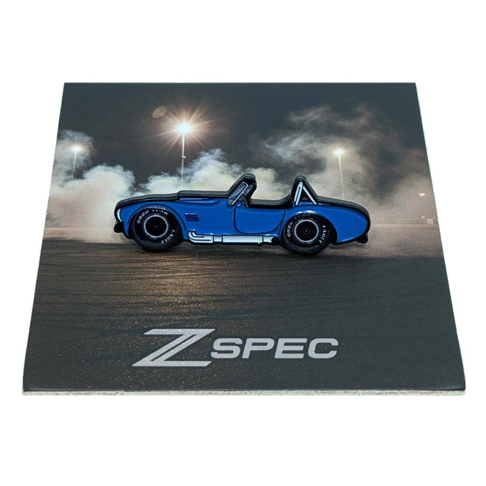 ZSPEC Collector Lapel / Hat Pin - Classic Cobra Muscle Car - Great for hats, backpacks...for display. Whatever your use, it's a great enthusiast gift.