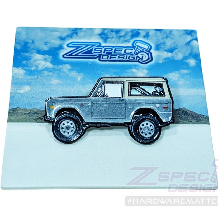 ZSPEC Collector Lapel / Hat Pin - Classic Ford Bronco Hard-Top - ZSPEC Design LLC - Pin - accessory, Charger, dodge, lapel, lifestyle, pin - zspecdesign.com