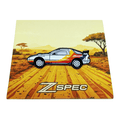 ZSPEC designed a pin to pay tribute to the Mazda FC3S RX-7 rally car. This was the Group-B inspired Pike's Peak famous rally car is embodied in this enamel pin.