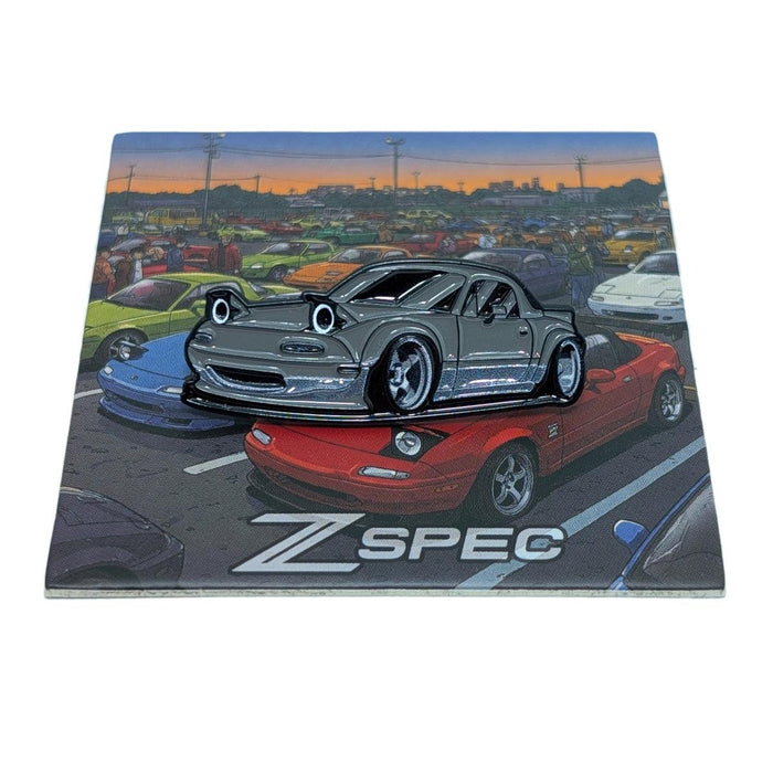 ZSPEC Collector Lapel / Hat Pin - Mazda Miata Car-Show Pin - Great for hats, backpacks...for display. Whatever your use, it's a great enthusiast gift.