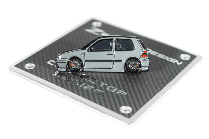 ZSPEC Collector Lapel / Hat Pin - Tribute to the MK4 Golf VW - ZSPEC Design LLC - Pin - accessory, lapel, lifestyle, pin, volkswagen, vw - zspecdesign.com