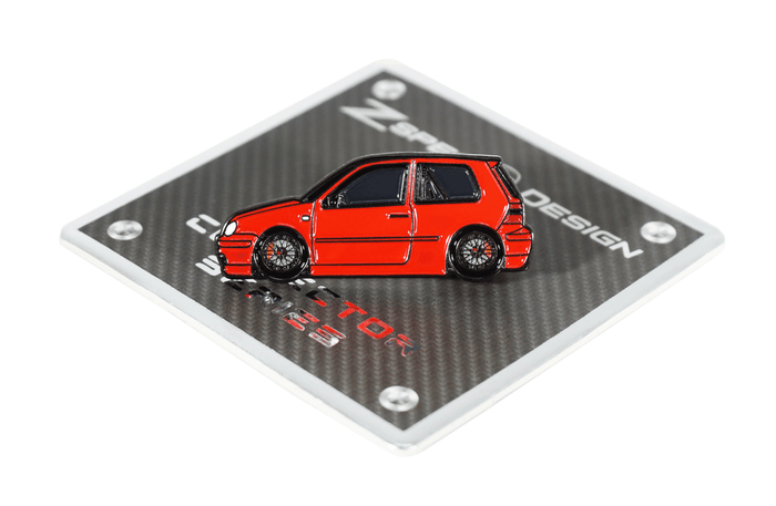 ZSPEC Collector Lapel / Hat Pin - Tribute to the MK4 Golf VW - ZSPEC Design LLC - Pin - accessory, lapel, lifestyle, pin, volkswagen, vw - zspecdesign.com